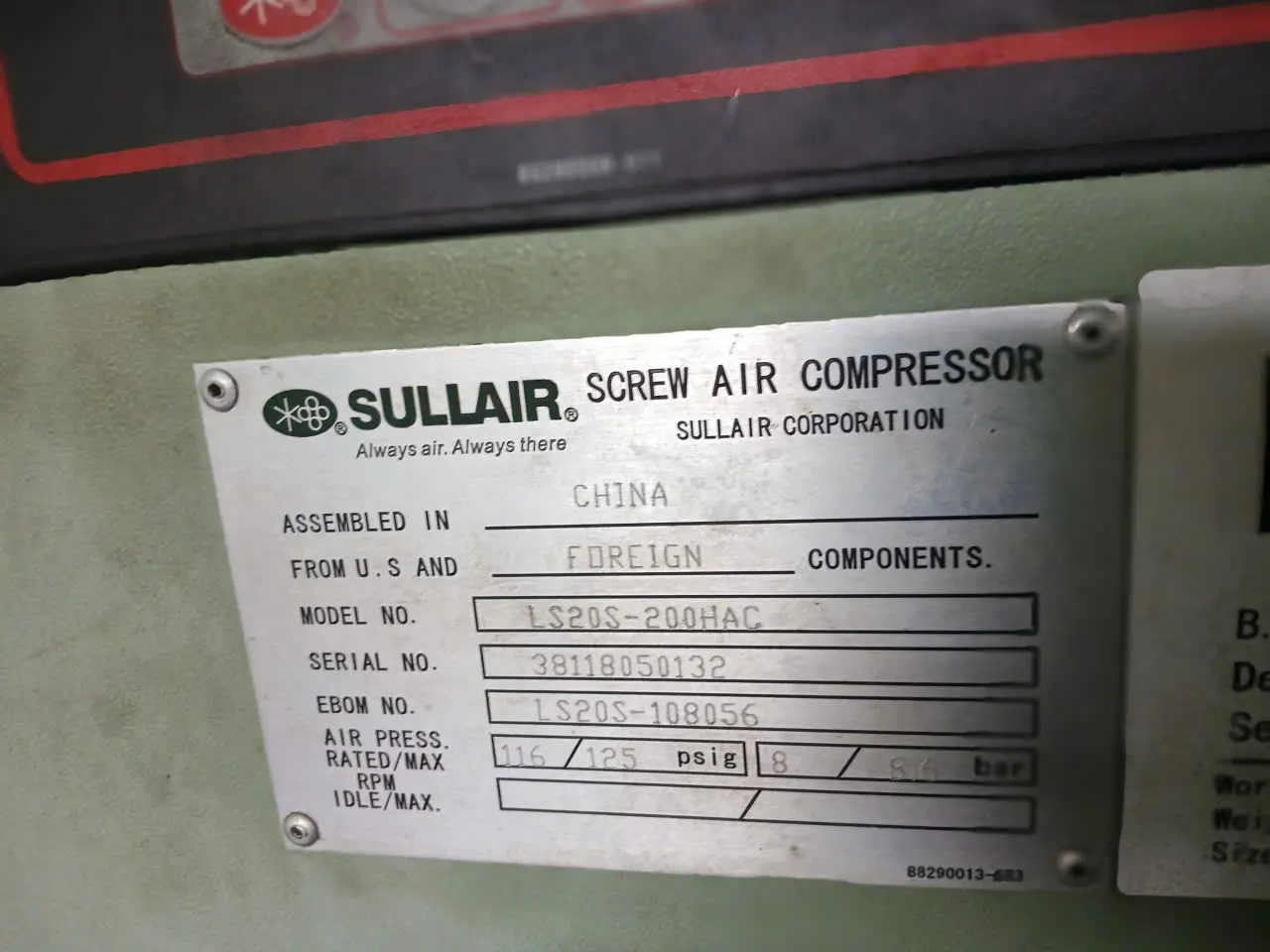 sua-chua-may-nen-khi-sullair-200hp